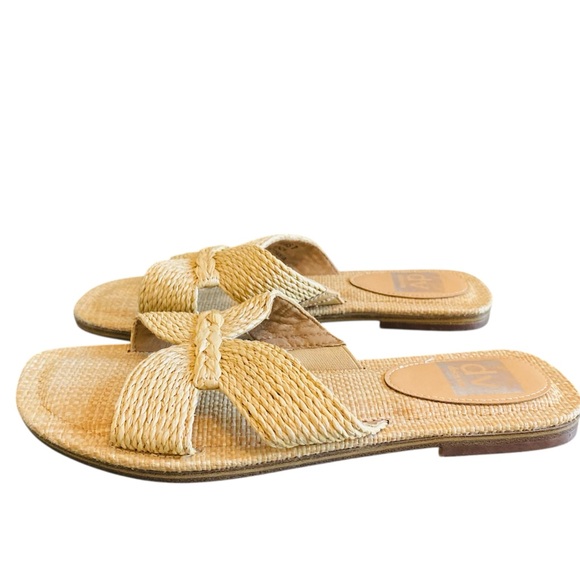 Dolce Vita Jenzy Woven Flats Natural - Picture 5 of 7